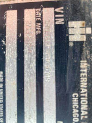 1985 International 1954