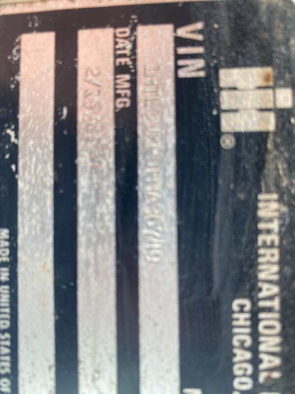 1985 International 1954