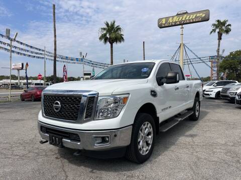 2016 Nissan Titan XD for sale at A MOTORS SALES AND FINANCE in San Antonio TX