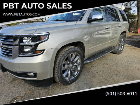 2015 Chevrolet Tahoe for sale at PBT AUTO SALES in North Little Rock AR