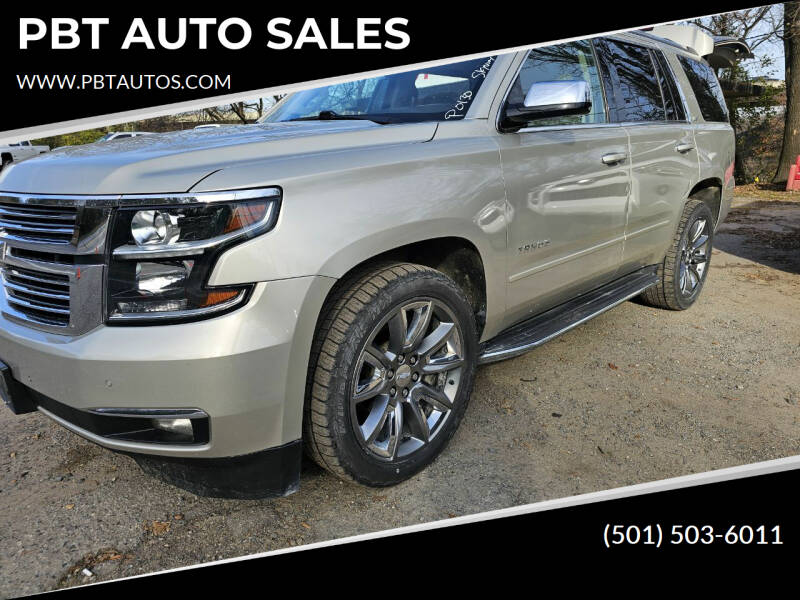 2015 Chevrolet Tahoe for sale at PBT AUTO SALES in North Little Rock AR