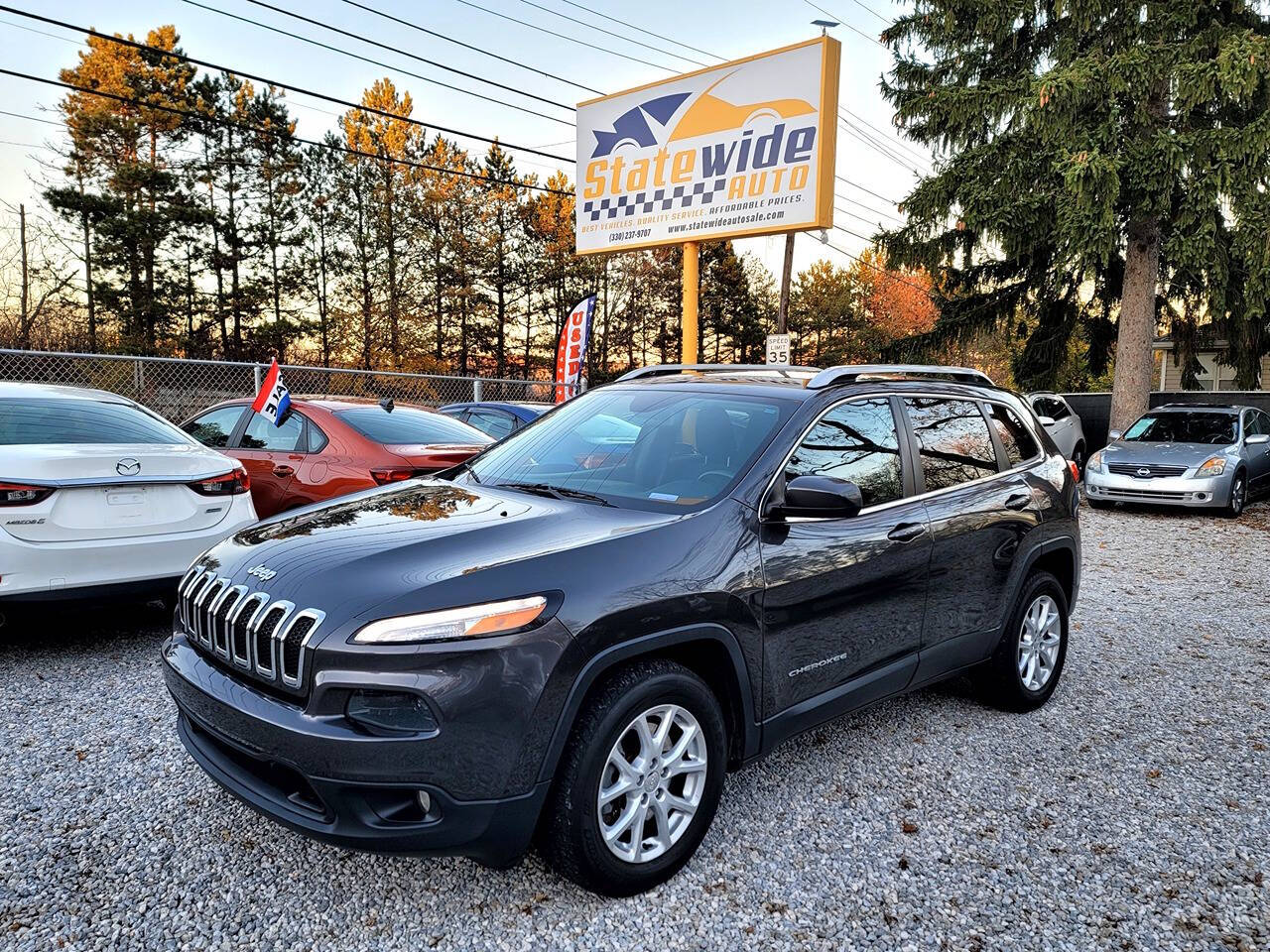 2015 Jeep Cherokee for sale at Statewide Auto LLC in Akron, OH