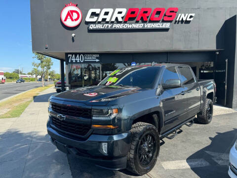 2017 Chevrolet Silverado 1500 for sale at AD CarPros, Inc. in Downey CA