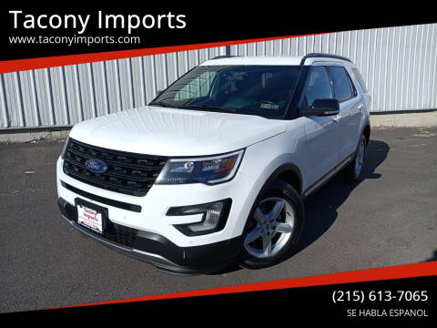 2016 Ford Explorer for sale at Tacony Imports in Philadelphia PA