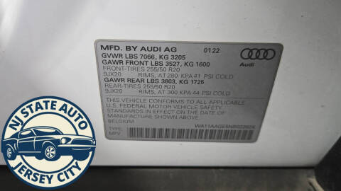 2022 Audi e-tron Sportback quattro Premium S line