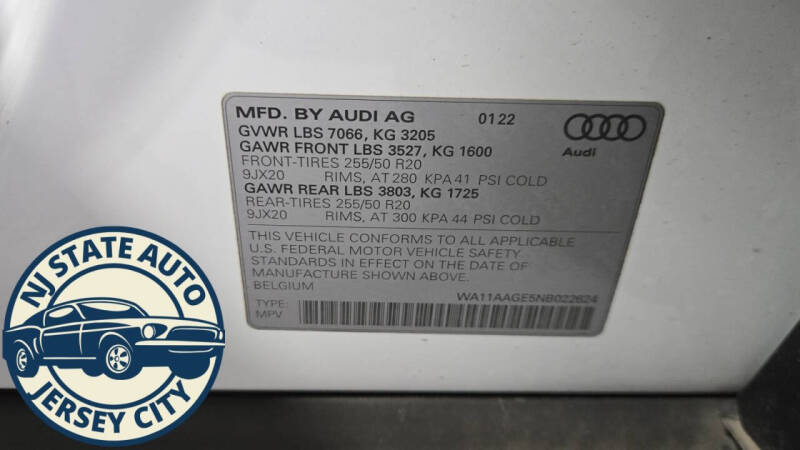 2022 Audi e-tron Sportback quattro Premium S line