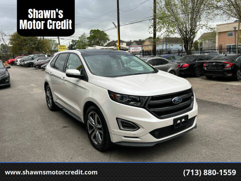 2017 Ford Edge for sale at Shawn's Motor Credit in Houston TX