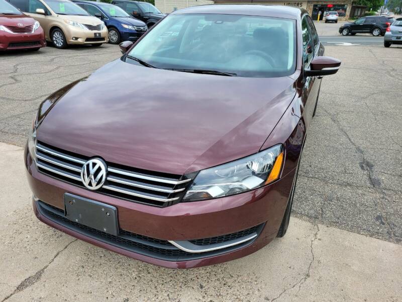 2013 Volkswagen Passat for sale at Prime Time Auto LLC in Shakopee MN