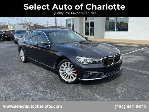 2017 BMW 7 Series for sale at Select Auto of Charlotte in Matthews NC