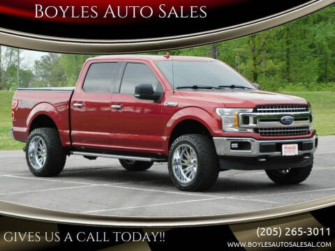 2018 Ford F-150 for sale at Boyles Auto Sales in Jasper AL