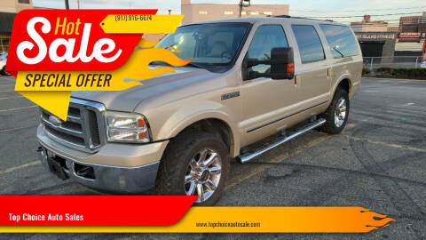 2005 Ford Excursion for sale at Top Choice Auto Sales in Brooklyn NY
