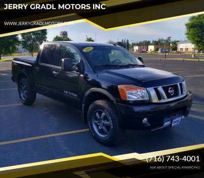 2015 Nissan Titan for sale at JERRY GRADL MOTORS INC in North Tonawanda NY