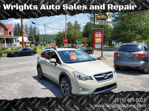 2014 Subaru XV Crosstrek for sale at Wrights Auto Sales and Repair in Dolgeville NY