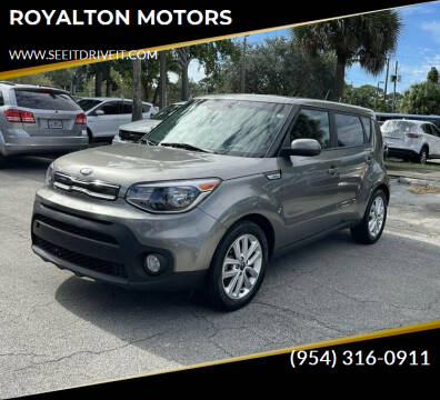 2019 Kia Soul for sale at ROYALTON MOTORS in Plantation FL