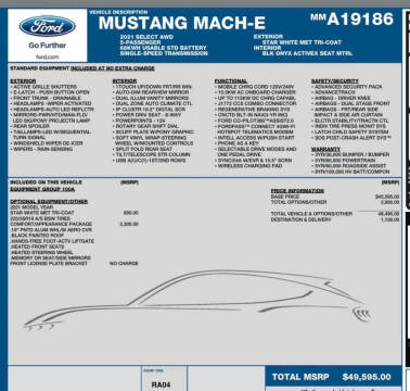 2021 Ford Mustang Mach-E Select