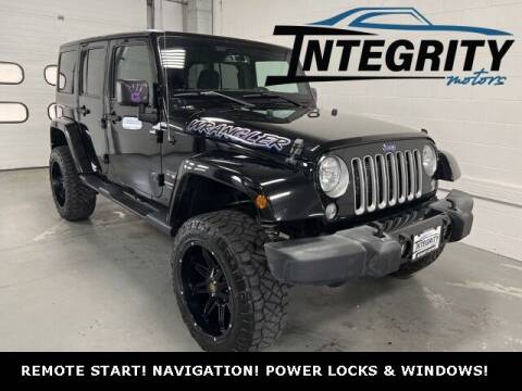 2018 Jeep Wrangler JK Unlimited for sale at Integrity Motors, Inc. in Fond Du Lac WI