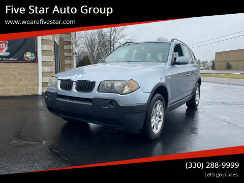 2004 BMW X3 for sale at Five Star Auto Group in North Canton OH