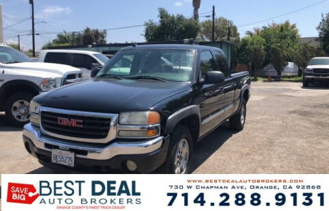 2005 GMC Sierra 1500 for sale at Best Deal Auto Brokers in Orange CA