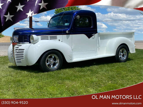 1947 Dodge D100 Pickup for sale at Ol Man Motors LLC in Louisville OH