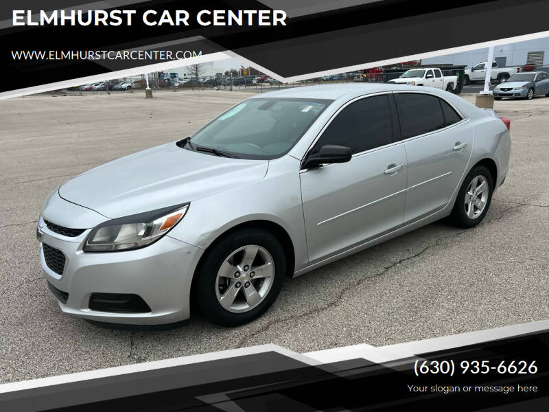 2015 Chevrolet Malibu for sale at ELMHURST  CAR CENTER in Elmhurst IL