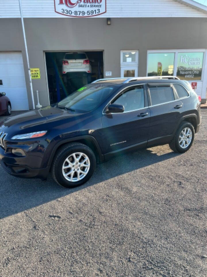 2014 Jeep Cherokee for sale at KC's Auto Sales & Service in Navarre, OH