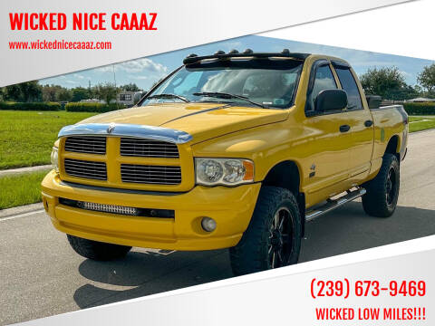 2005 Dodge Ram 1500 for sale at WICKED NICE CAAAZ in Cape Coral FL