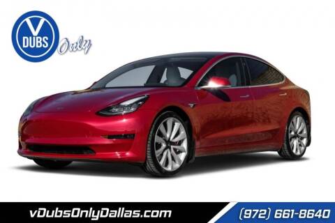 2018 Tesla Model 3 for sale at VDUBS ONLY in Plano TX