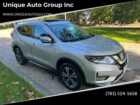 2017 Nissan Rogue for sale at Unique Auto Group Inc in Whitman MA