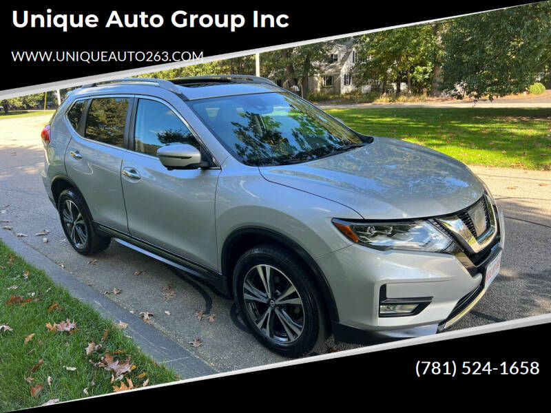 2017 Nissan Rogue for sale at Unique Auto Group Inc in Whitman MA