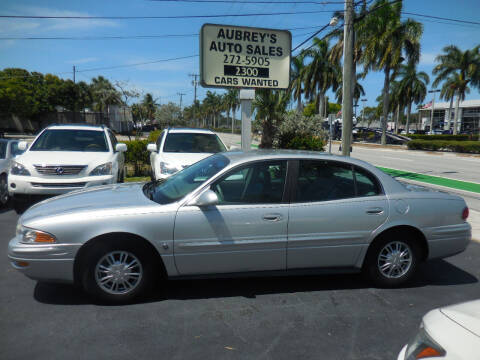 2003 Buick LeSabre for sale at Aubrey's Auto Sales in Delray Beach FL