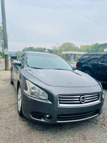 2014 Nissan Maxima for sale at Knox Bridge Hwy Auto Sales in Canton GA