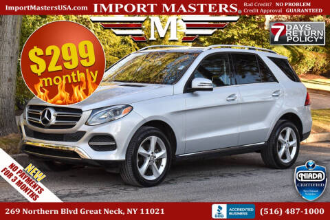 2016 Mercedes-Benz GLE for sale at Import Masters in Great Neck NY