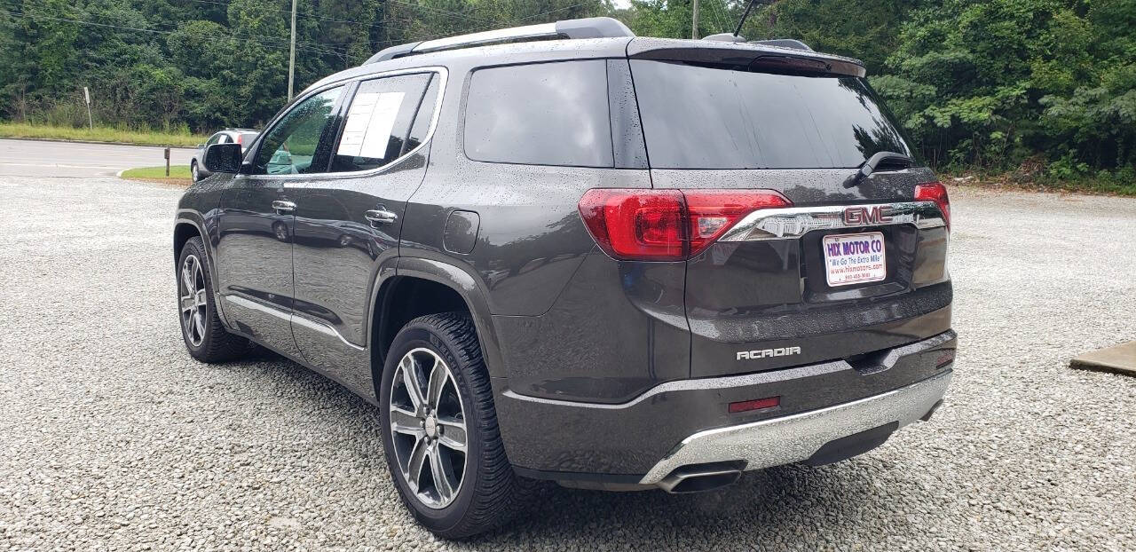 2019 GMC Acadia for sale at Hix Motor Co in Jacksonville, NC