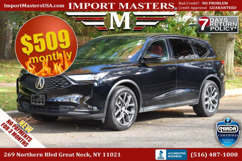 2022 Acura MDX for sale at Import Masters in Great Neck NY