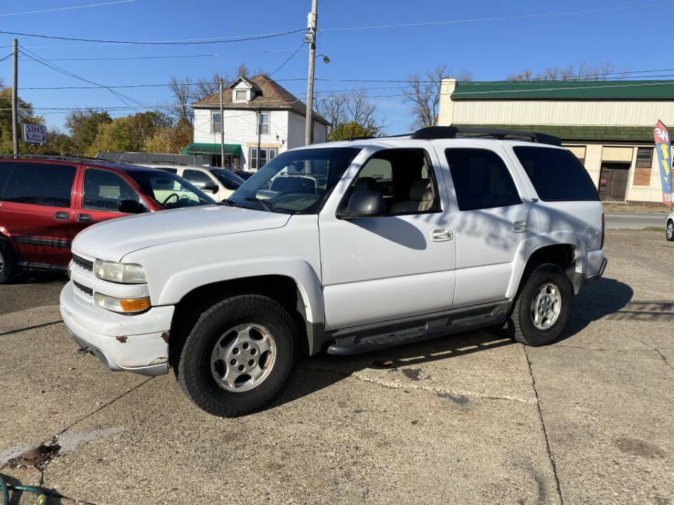 2002 Chevrolet Tahoe for sale at Main Street Auto Sales in Zanesville, OH