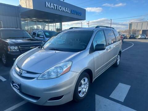 2007 Toyota Sienna for sale at National Autos Sales in Sacramento CA