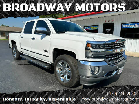 2018 Chevrolet Silverado 1500 for sale at BROADWAY MOTORS in Van Buren AR