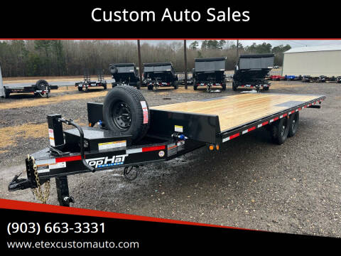2025 Top Hat 24x102 Hydraulic Tilt Trailer