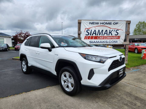 2020 Toyota RAV4 Hybrid for sale at Siamak's Car Company llc in Woodburn OR