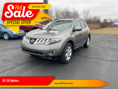 2009 Nissan Murano for sale at US 30 Motors in Crown Point IN