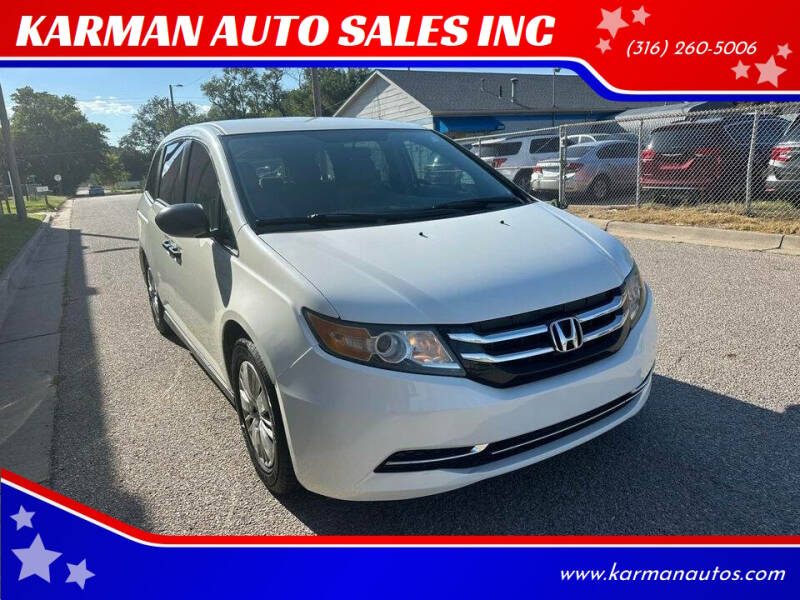 2014 Honda Odyssey for sale at KARMAN AUTO SALES INC in Wichita KS