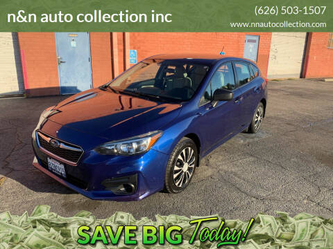 2017 Subaru Impreza for sale at n&n auto collection inc in Pasadena CA