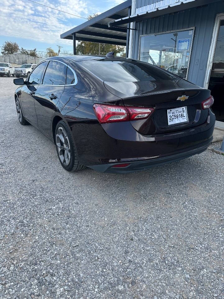 2020 Chevrolet Malibu for sale at COOK MOTOR CO LLC in Wichita Falls, TX