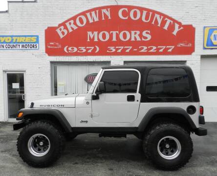 2006 Jeep Wrangler for sale at Brown County Motors in Russellville OH
