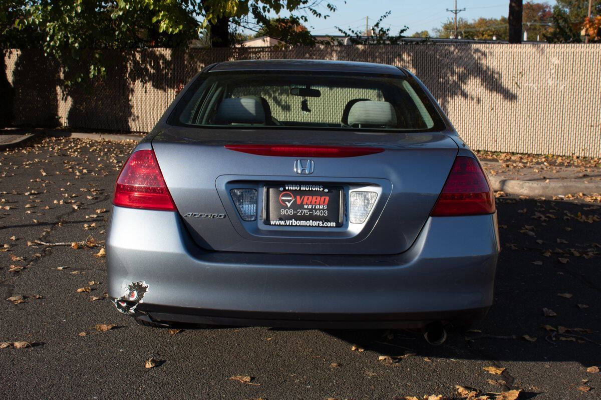 2007 Honda Accord for sale at Vrbo Motors in Linden, NJ