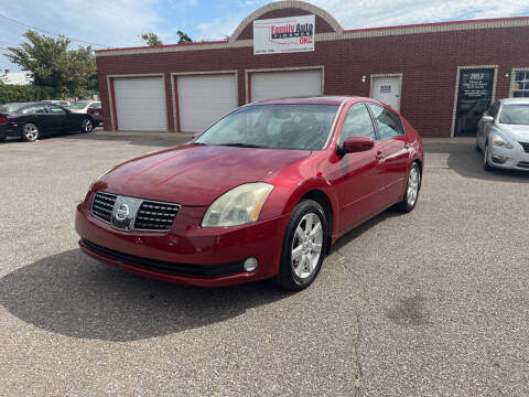 2004 Nissan Maxima for sale at Family Auto Finance OKC LLC in Oklahoma City OK