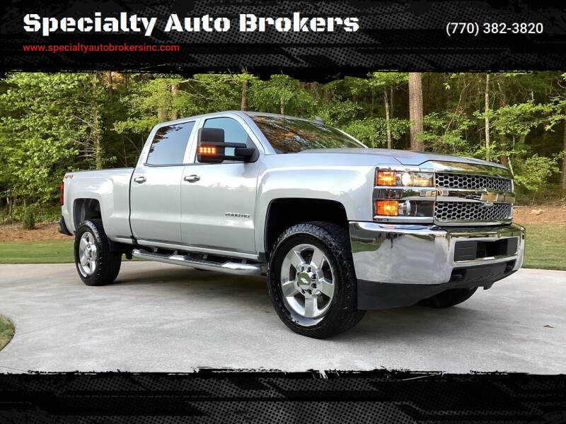 2019 Chevrolet Silverado 2500HD for sale at Specialty Auto Brokers in Cartersville GA