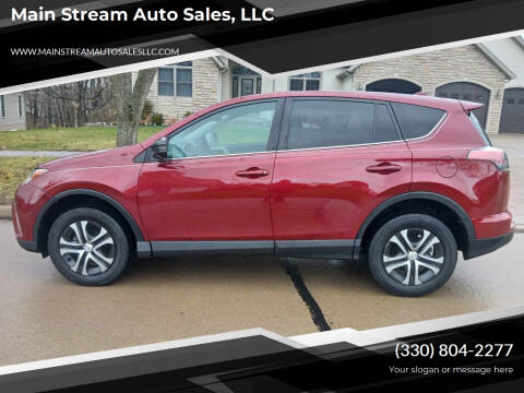 2018 Toyota RAV4 for sale at Main Stream Auto Sales, LLC in Wooster OH