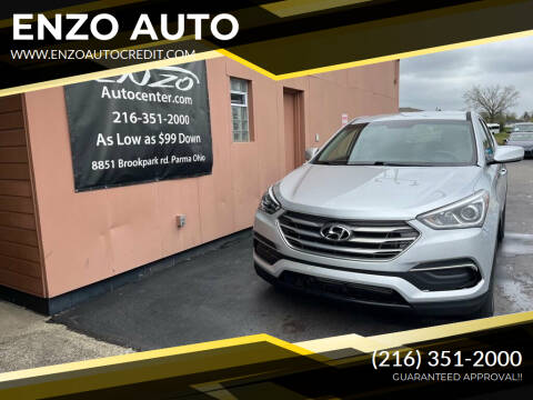 2018 Hyundai Santa Fe Sport for sale at ENZO AUTO in Parma OH