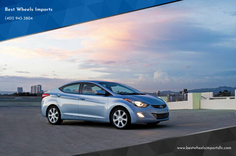2013 Hyundai Elantra for sale at Best Wheels Imports in Johnston RI